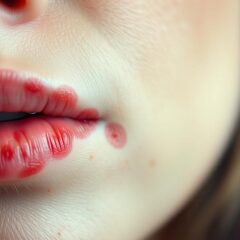 Krostki wokół ust: przyczyny, objawy i skuteczne leczenie