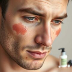 Tłusta skóra twarzy u mężczyzn: przyczyny, objawy i pielęgnacja