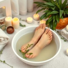 Domowe spa dla stóp: skarbnica relaksu i zdrowia stóp